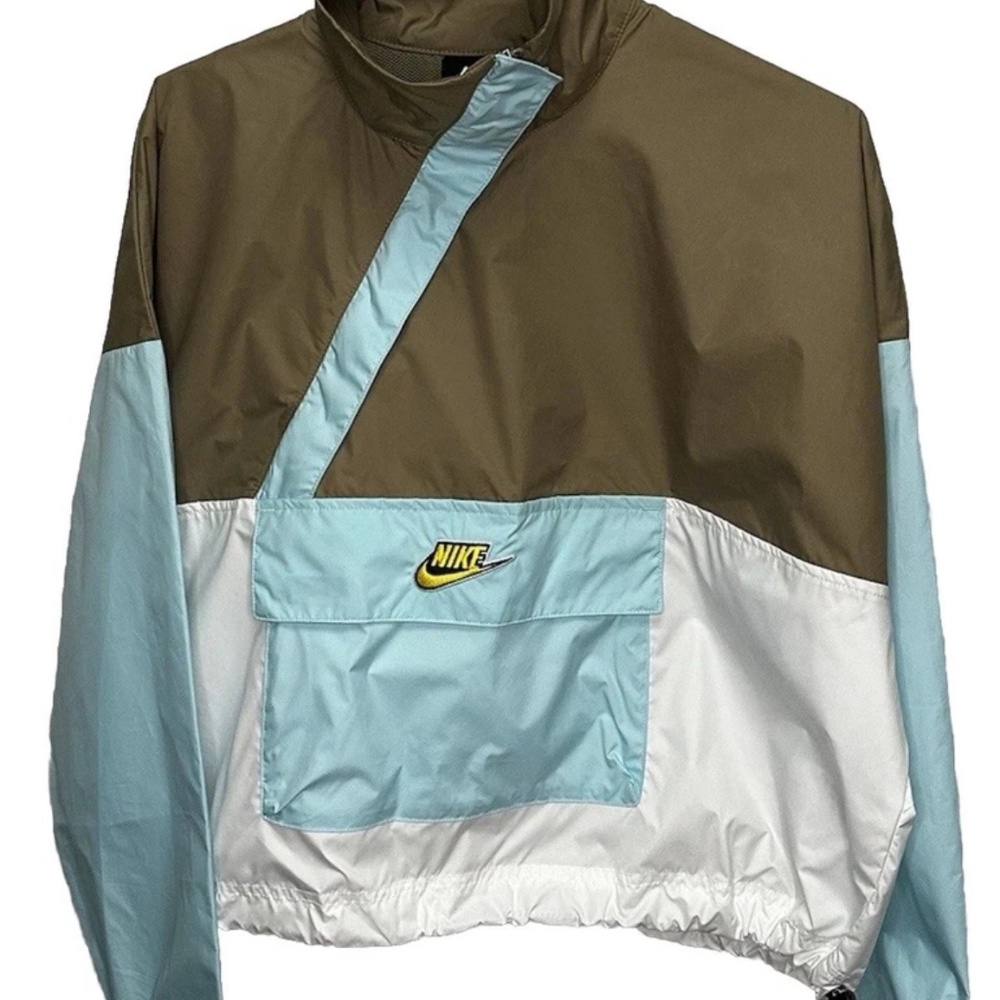 NIKE WOMEN'S ICON CLASH WOVEN ANORAK WIND JACKET XS